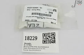 18229 APPLIED MATERIALS CYL GAS SPR REPLCMNT MTL END FTG 13MM (NEW) 3020-01134