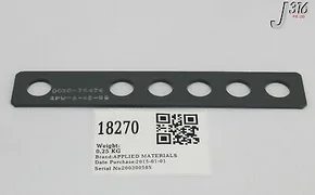 18270 APPLIED MATERIALS BRKT GEN RACK CONN PLATE (NEW) 0020-76474