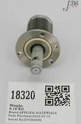 18320 APPLIED MATERIALS BELLOWS FINGER LIFT, ALUMINUM PRODUCER 0040-49386