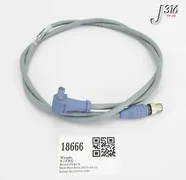 18666 TURCK CABLE ASSY, RSC WKC 572-1.4M/C1118/C1126, AMAT 0620-00341 U7831-9014