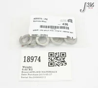 18974 APPLIED MATERIALS WSHR LKG SPLIT #1/2 .171W X .125THK SST (NEW) 3880-01291