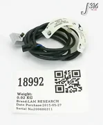 18992 LAM RESEARCH CABLE ASSY, SENSORS TM CLOSED, B1P5, 0.9M 833-810455-014