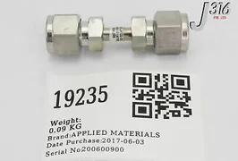 19235 APPLIED MATERIALS WELDMENT, FILTER SPOOL 2.30 LONG 5RA 0050-28522