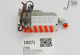 19371 LAM RESEARCH 12-SLOT PNEU MANF W/ 4 X SY114-5MOU 772-801282-001