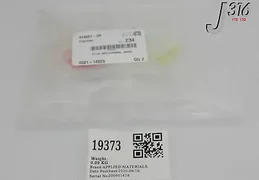 19373 APPLIED MATERIALS PLUG, NF3 CHANNEL, 300SE (NEW) 0021-18829