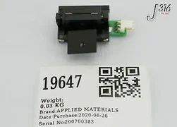 19647 APPLIED MATERIALS PCB ASSY, WAFER DETECTOR 0100-20073