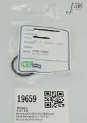 19659 APPLIED MATERIALS GREENE TWEED O-RING ID 1.23 (NEW) 3700-01863