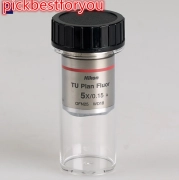 🔥1PC Nikon CFI TU Plan Fluor BD 5x/0.15 Microscope Objective MUE42050 P7838B YL