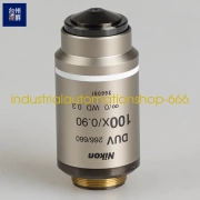 1PC USED Nikon DUV 266/660 100x/0.90 WD：0.3  Via DHL or FedEX