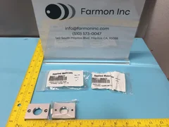 2 AMAT 0021-06827 BRACKET, OUTER, HOSE MOUNT, SMIF ROBOT, W/BI, 144221