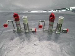 2 AMAT 0051-01713 Gas Manifold Assy w/ Fujikin and Tescom Valves, 453836
