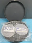 2 AMAT 0200-09197 Plate Gas Distribution Lower Quartz, 117910