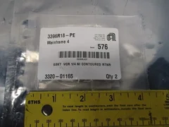 2 AMAT 3320-01165 GSKT VCR 1/4 NI CONTOURED RTNR, 106114