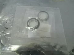 2 AMAT 3700-01089 Seal CTR Ring Assembly NW25 W/Viton O-Ring SST, 452213