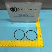 2 AMAT 3700-01347 O-RING ID 3.609 CSD .139, 163659