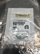 2 AMAT 3700-01723 O-RING, CHEMRAZ 9120-SC513, AS-568A-120 CPD 513, 115414