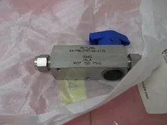 2 Parker 6A-PR6-EPRT-SS-2770 09XG, AMAT 0190-00872 Valve FCW Return, Centura MMF