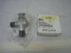2 Parker Ball Valve 12LO-B8AJ-V-SSPLDOVSS3121, AMAT 3870-04027