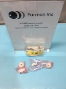 2 AMAT 0021-06681 Spacer Elect Feed, Thru Dual Cell ECP, 191846