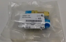 2 ea Swagelok Brass Bulkhead Male 3/4 T x 3/4 NPT Applied Materials 3300-08153