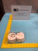 2 NOVELLUS 15-00483-00 RING, HEATER HUB, CERAMIC, CENTERING, J-028, 189709