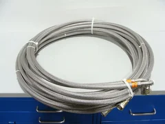 2 x CTI Cryogenics 8043074 Helium Supply & Return Line 40' 260 PSIG Cryopump 