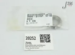20252 APPLIED MATERIALS NUT LOCK NO 6 SST (NEW) 3500-01153