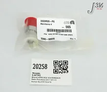 20258 APPLIED MATERIALS FTG PIPE 1/2 MPT X 5/8 TUBE 37DEG (NEW) 3300-02695