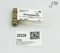 20259 APPLIED MATERIALS FTG TUBE UNION TEE TUBE O.D 3/8 (NEW) 3300-02387