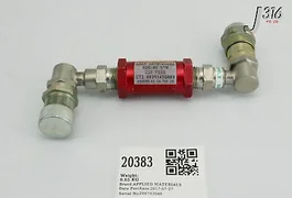 20383 APPLIED MATERIALS CTI SUPPLY CHECK VALVE 220PSIG, 8039145G003 3870-03652
