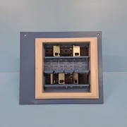 206-0301 AMAT APPLIED 0040-64394 (#3) PLATE, FRONT PANEL CB (ACD) [ASIS]