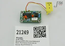 21249 APPLIED MATERIALS PCB ASSY K-TYPE TC AMP 0100-09109