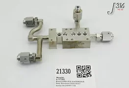 21330 APPLIED MATERIALS PNEUMATIC BLOCK 0051-03297