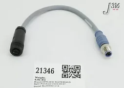 21346 APPLIED MATERIALS CABLE ASSY GAS PANEL 4 STICK DNET MANIFO 0150-12543