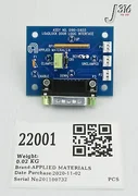 22001 APPLIED MATERIALS PCB, LOADLOCK DOOR LOGIC INTERFACE 0190-51655