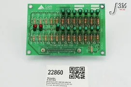 22860 LAM RESEARCH PCB LED BD INTLK/EMO, 710-077383-001 (PARTS) 810-077383-001