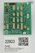 22923 APPLIED MATERIALS ASSY, PCB, TITAN HEAD PNUEUMATICS (PARTS) 0100-77040