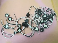 23 AMAT 1230-01246 SKT MED BI-PIN LAMP BUTTON TURN LOCK