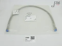 23909 APPLIED MATERIALS HOSE ASSY FLEX BRAID 1/4ID X 36LG 1/4 V (NEW) 3400-00383