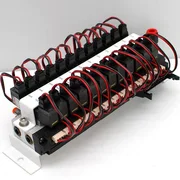 24 SMC VJ114 Pneumatic Solenoid Valves AMAT 0190-09487 Manifold NVV5J3-UIB980146