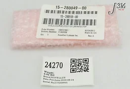 24270 NOVELLUS SHIELD, VIEWPORT, EPD, RF/UV, LAMINATED, HDP (NEW) 15-280049-00