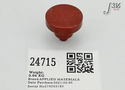 24715 APPLIED MATERIALS TOOL, DUMMY COIL, SHIELD-COIL 0270-04526
