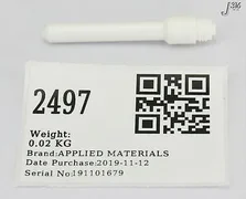 2497 APPLIED MATERIALS NOZZLE, ALL CERAMIC 2.55L, 1.5% HDPCVD 0200-18093