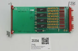 25354 APPLIED MATERIALS PCB ASSY 64 CHANNEL MUX 0100-20000