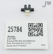 25784 APPLIED MATERIALS PCB ASSY, OPTO SWITCH (REFURBISHED) 0100-09042