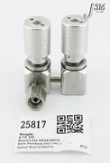 25817 LAM RESEARCH 1/4'' 3-WAY FEMALE VCR VALVE WELDMENT 839-031217-001