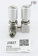 25817 LAM RESEARCH 1/4'' 3-WAY FEMALE VCR VALVE WELDMENT 839-031217-001
