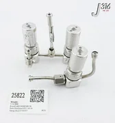 25822 LAM RESEARCH 4 WAY VALVE ASSY W/ 3X DIAPHRAGM VALVE 839-034095-001