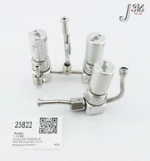 25822 LAM RESEARCH 4 WAY VALVE ASSY W/ 3X DIAPHRAGM VALVE 839-034095-001