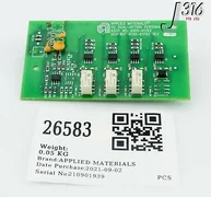 26583 APPLIED MATERIALS PCB ASSY, DUAL H2 DETECT OPTION (PARTS) 0100-01762